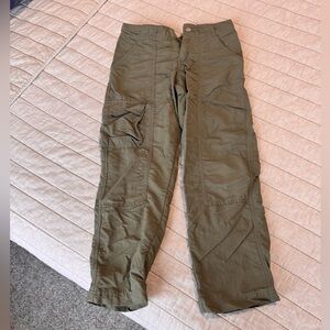 Kids’ Olive Cargo Pants
